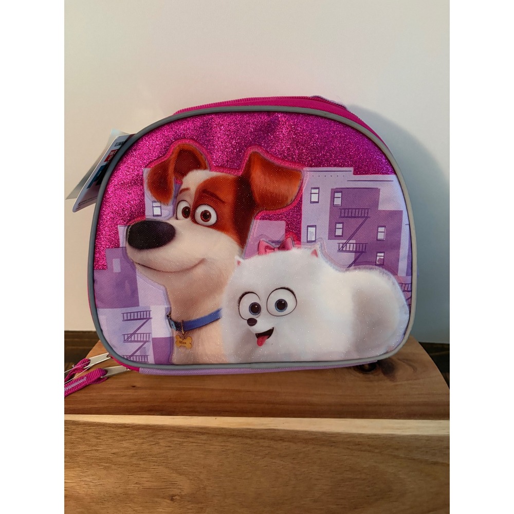 The Secret Life Of Pets I Love Mutts Lunch Box Bag Tote New With Tags